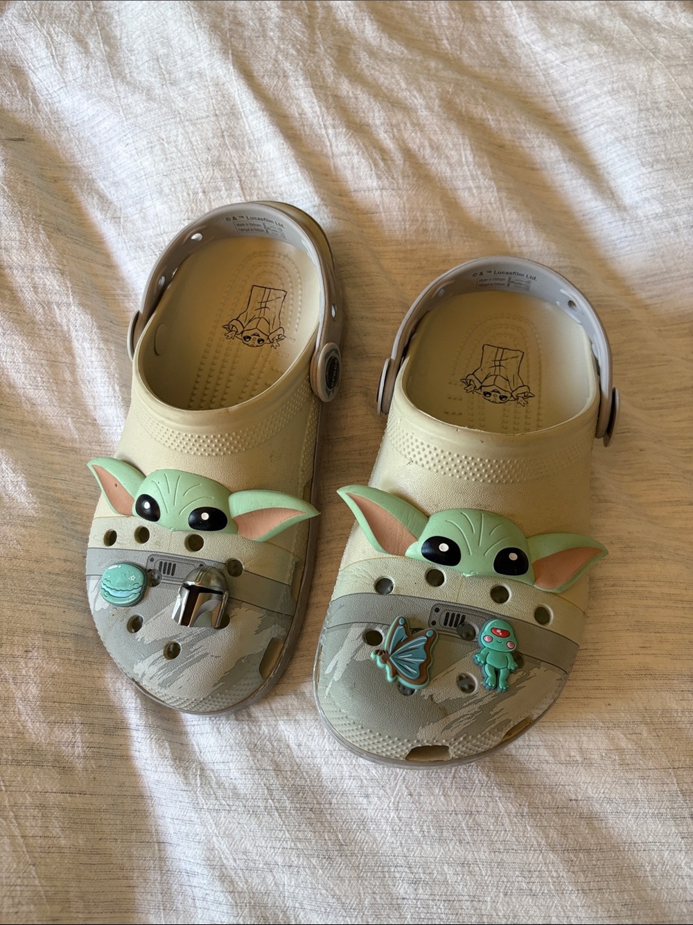 CROCS Kids Mandalorian Grogu Baby Yoda Clogs Youth 6